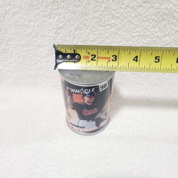 New Cal Ripken Jr 1998 Pinnacle Baseball Card in a Can - Cal Ripken Jr, Sealed - Picture 8 of 8